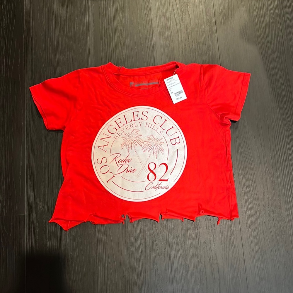T-shirt x-small red